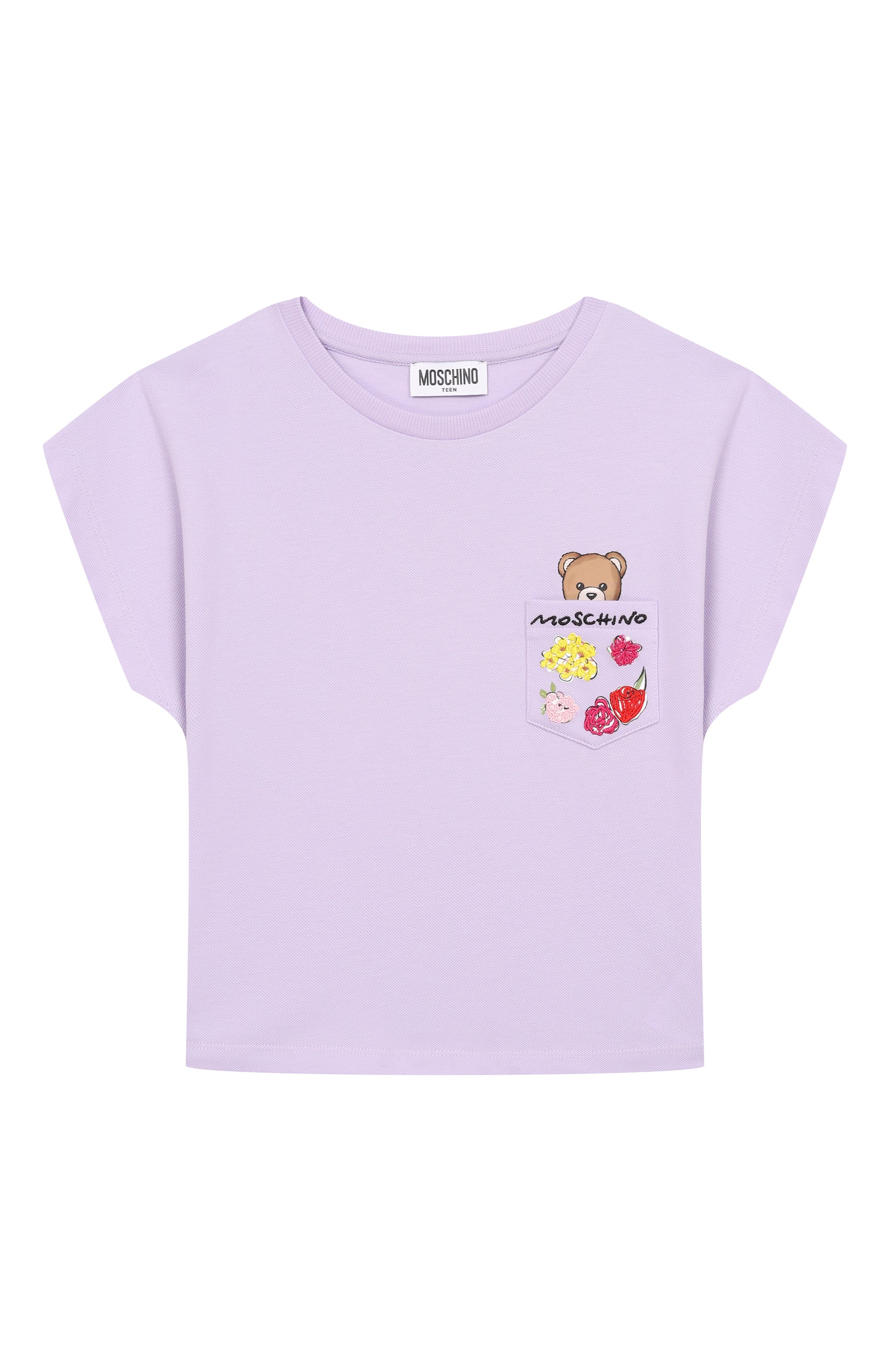 Хлопковая футболка MOSCHINO, арт. HDM06X/LFA06, фото 1