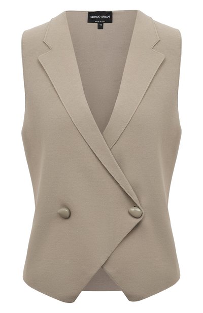 Женский жилет из вискозы GIORGIO ARMANI, арт. 6KAQA1/AMB4Z