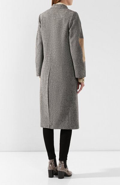 Шерстяное пальто VICTORIA BECKHAM серого цвета по цене 197000 руб., арт. CT STR 81006B, фото 4 Шерстяное пальто VICTORIA BECKHAM, арт. CT STR 81006B, фото 4