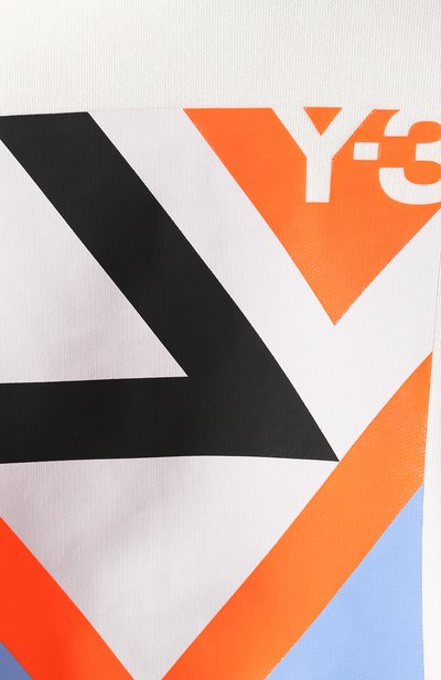 Хлопковое худи Y-3, арт. FS5590/W, фото 5