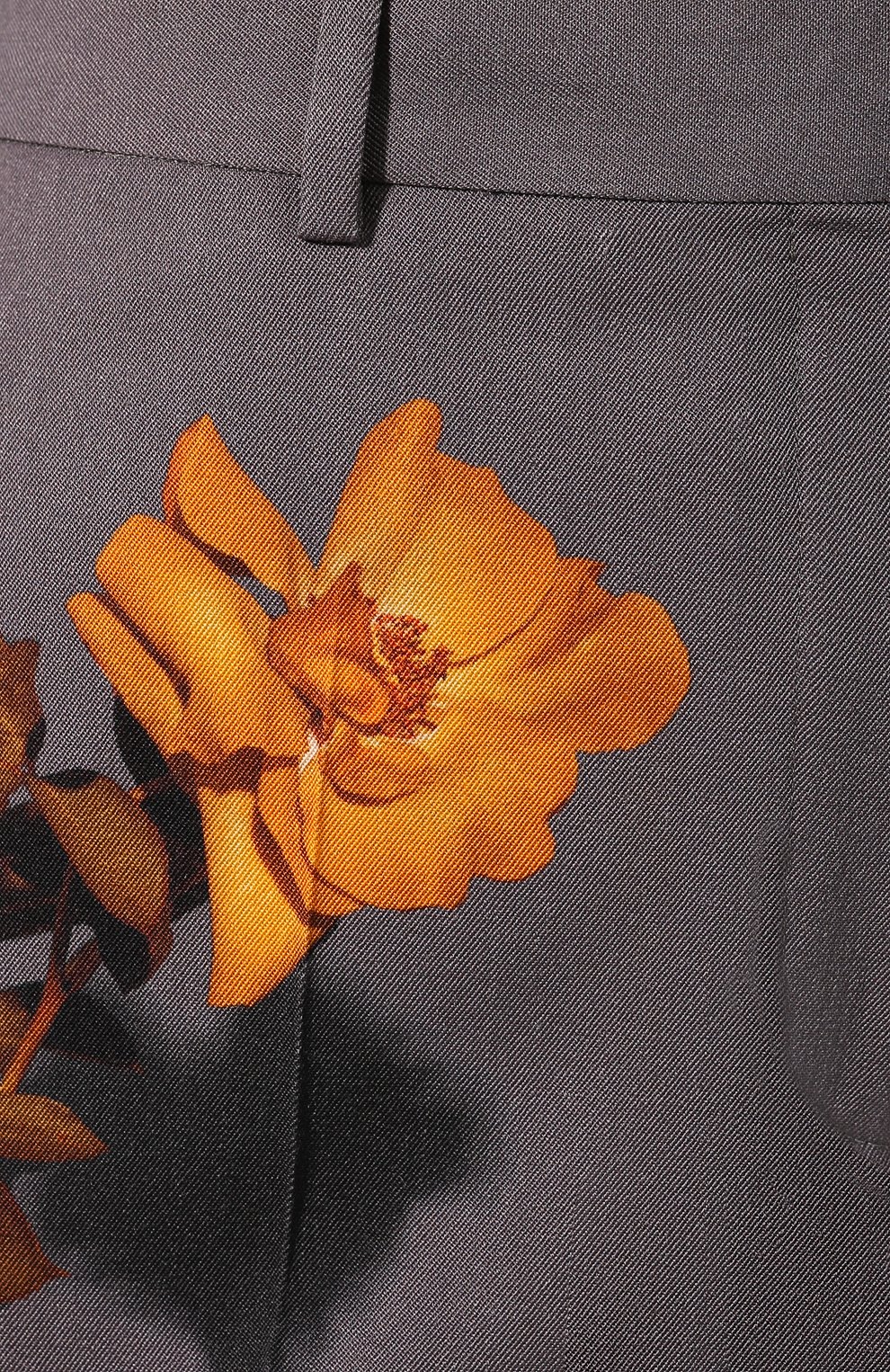 Шерстяные брюки DRIES VAN NOTEN серого цвета по цене 106000 руб., арт. 192-10933-8428, фото 5 Шерстяные брюки DRIES VAN NOTEN, арт. 192-10933-8428, фото 5