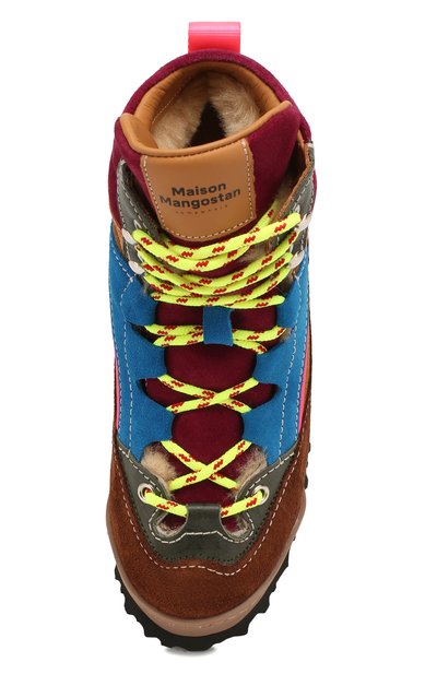 Замшевые ботинки MAISON MANGOSTAN, арт. 9383-000/35-39, фото 4