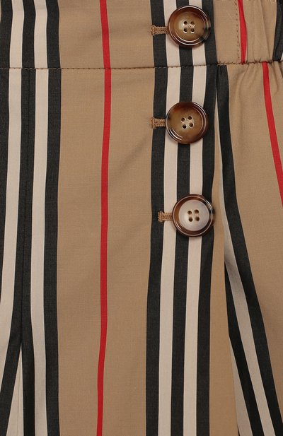 Хлопковые шорты BURBERRY, арт. 8028130, фото 3