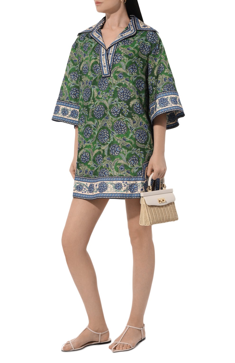 Льняная туника ZIMMERMANN, арт. 8821DRS243, фото 2