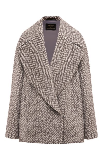 Женское шерстяное полупальто FREEAGE, арт. WW25.CT018.2560.901