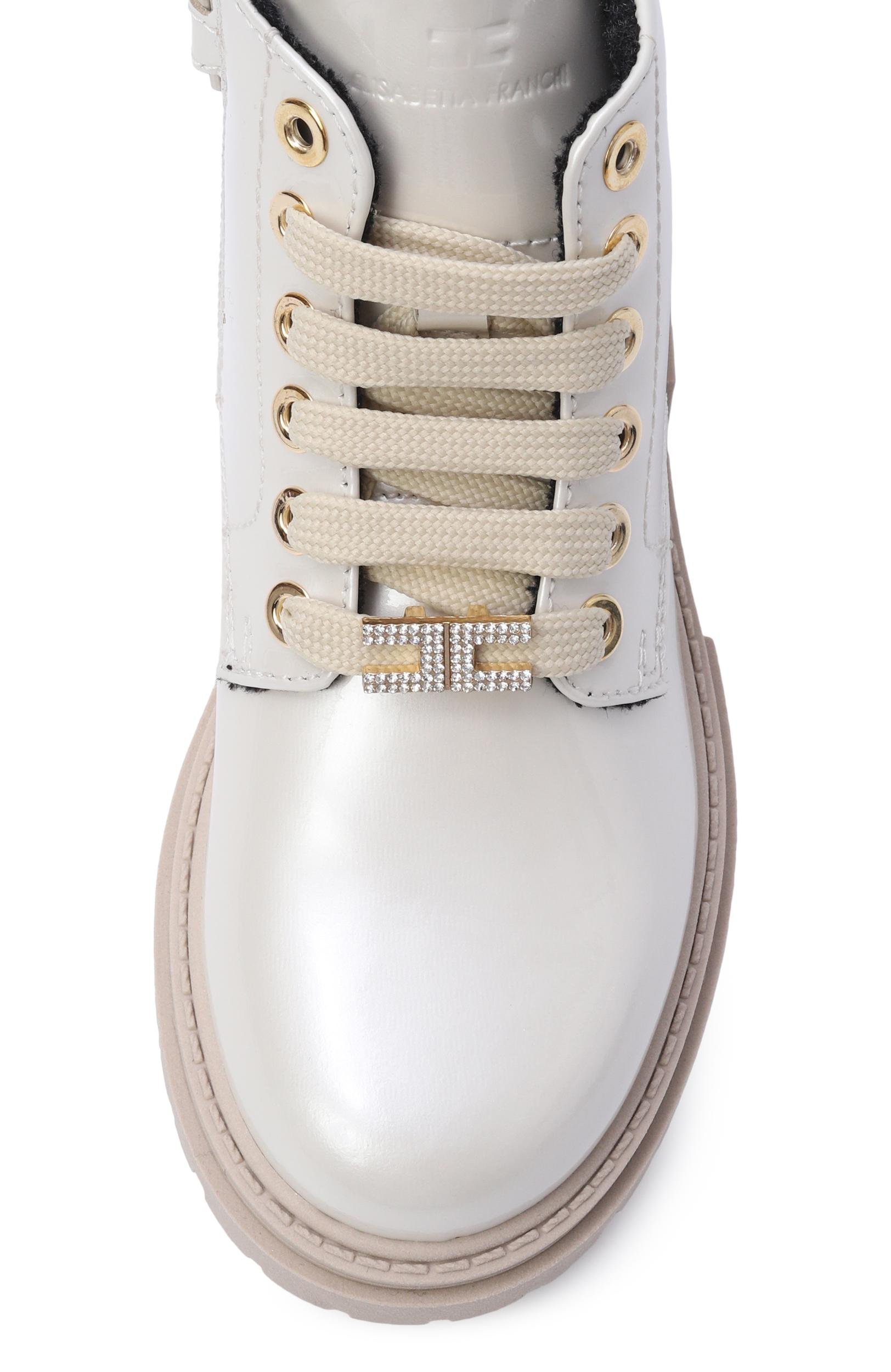 Кожаные ботинки ELISABETTA FRANCHI LA MIA BAMBINA, арт. F1A5-E0691-1158138-, фото 4