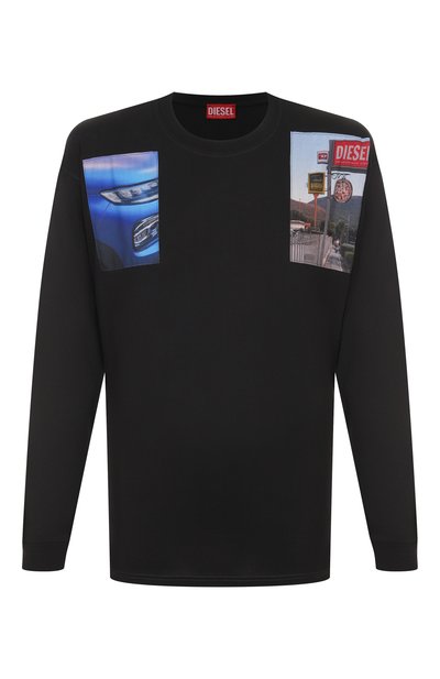 Мужской хлопковый лонгслив DIESEL, арт. A19468/0PLAT
