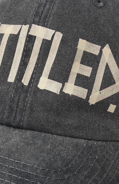 Хлопковая бейсболка DIEGO VENTURINO, арт. D3S4CAP-DIGGUNT/S, фото 4