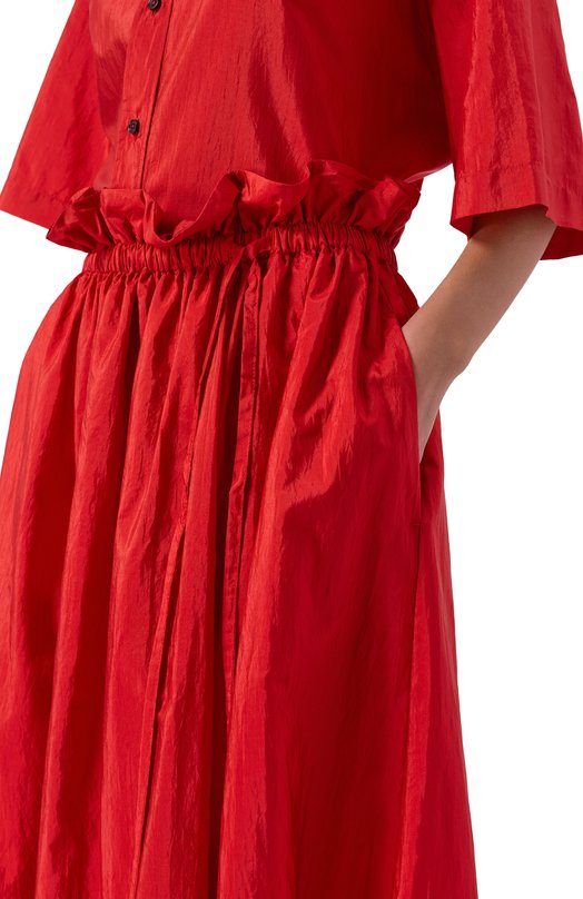 Юбка Jil Sander J40MA0178/J70003 Красный  J40MA0178/J70003 Фото 5