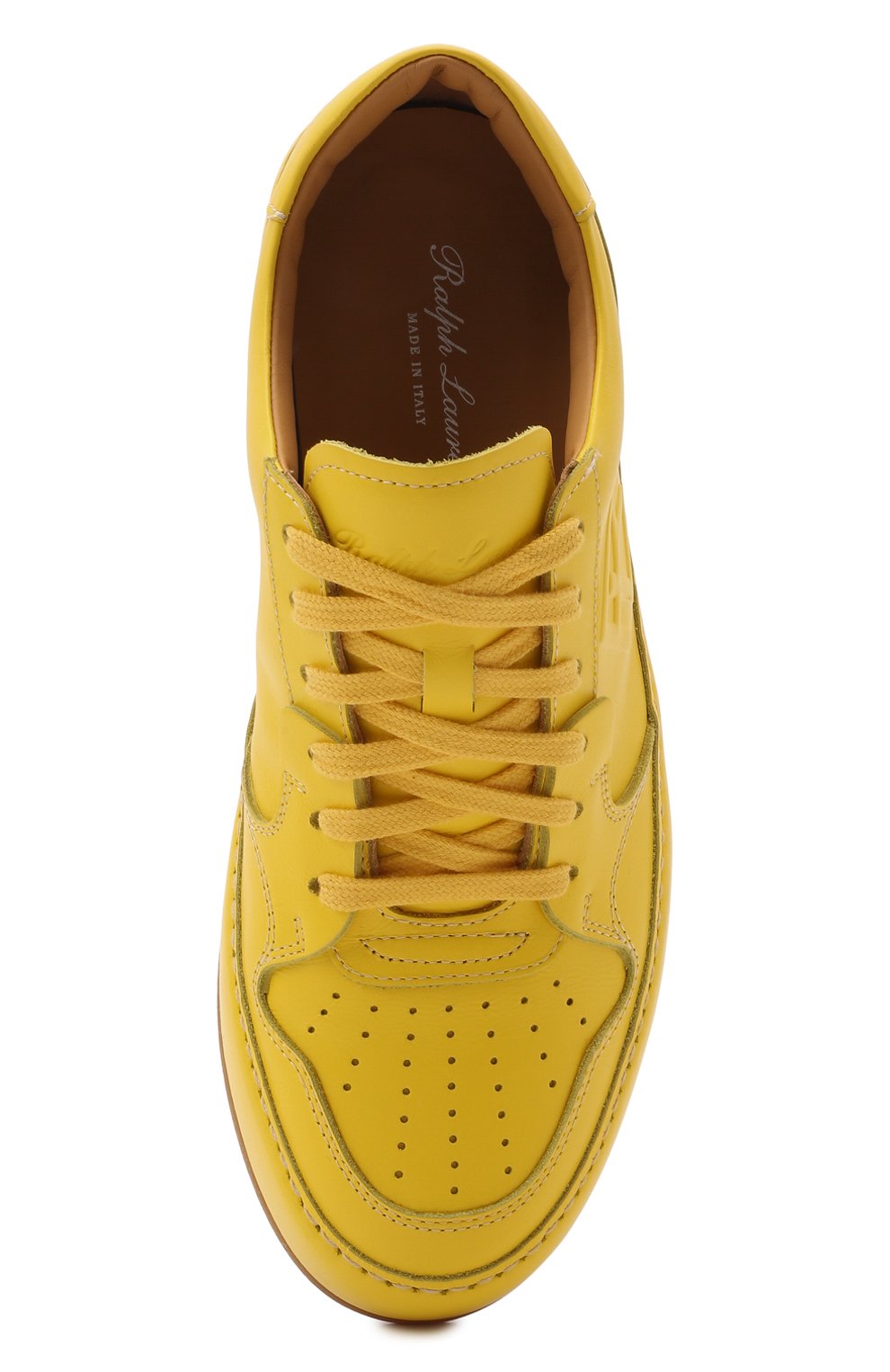 Кожаные кеды jinett RALPH LAUREN, арт. 800866645, фото 6