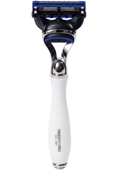 Станок для бритья fusion фарфор с хромом wellington TRUEFITT AND HILL, арт. 267, фото 1