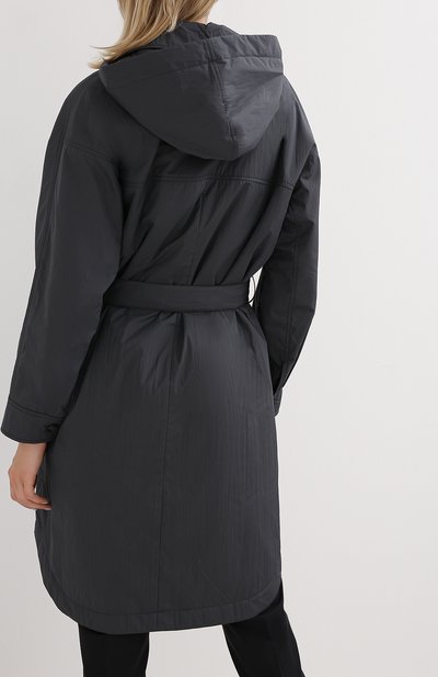 Пальто BRUNELLO CUCINELLI серого цвета по цене 421000 руб., арт. MB5719505P, фото 4 Пальто BRUNELLO CUCINELLI, арт. MB5719505P, фото 4