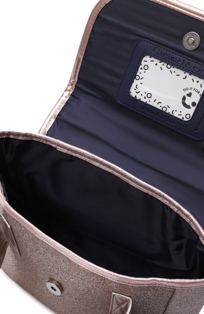 Портфель butterfly CARAMEL ET CIE темно-розового цвета по цене 11250 руб., арт. SBB06, фото 3 Портфель butterfly CARAMEL ET CIE, арт. SBB06, фото 3