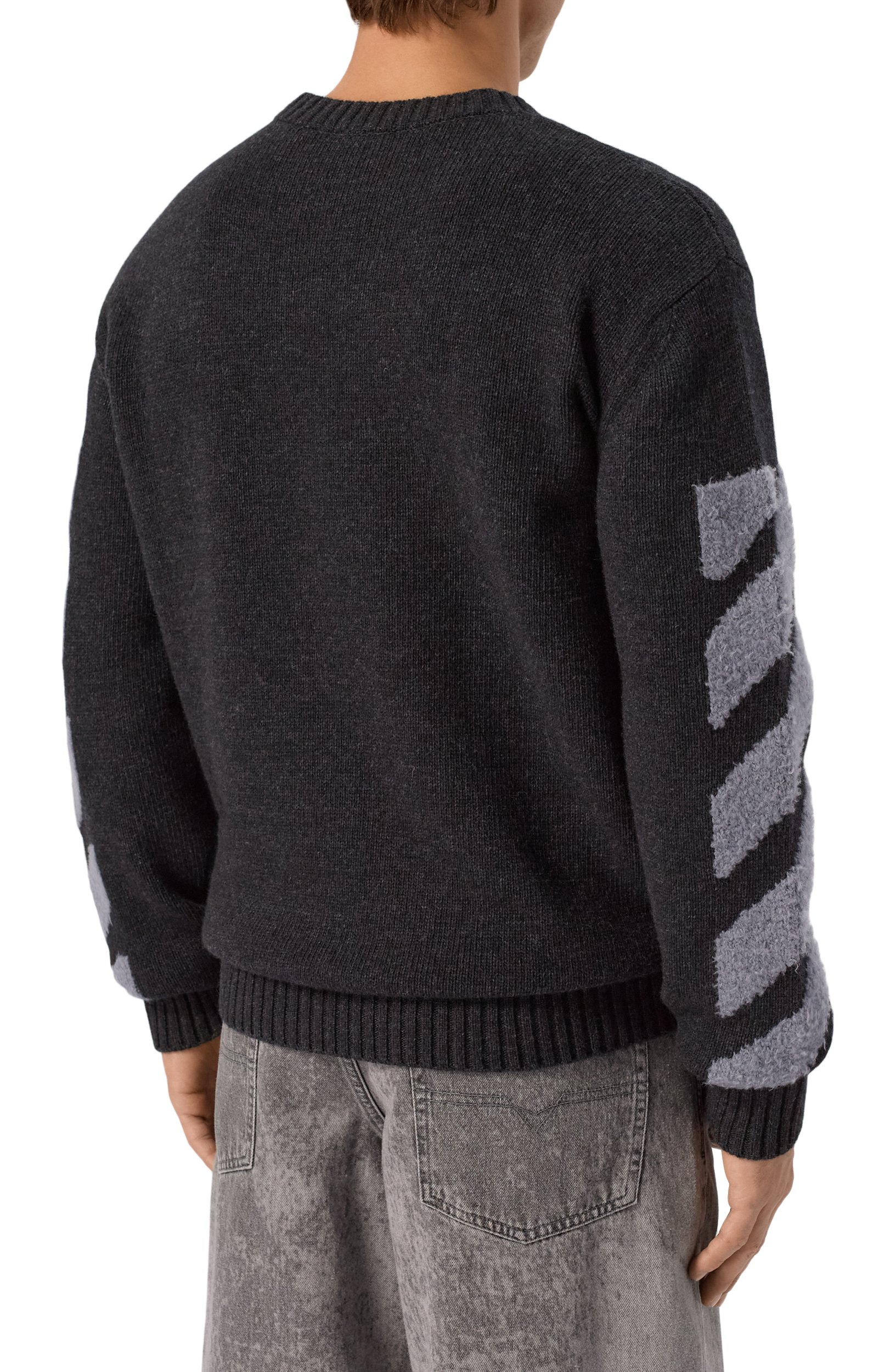 Шерстяной свитер OFF-WHITE, арт. 0MHE087F26KNI0020, фото 4