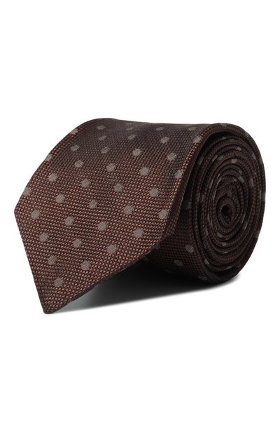 Мужской шелковый галстук KITON, арт. UCRVKPC02M91