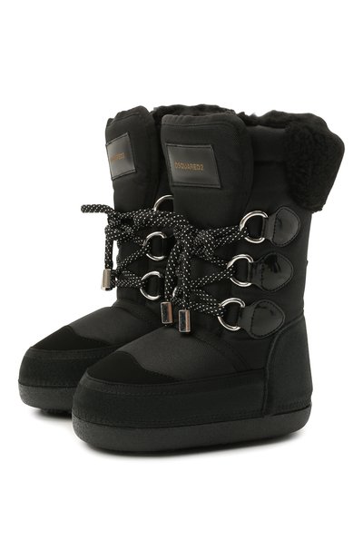 Сапоги-луноходы DSQUARED2, арт. 68597/CR0STA INGRA/TESS.C0RDURA/SINT.PELLICC./SINT, фото 1