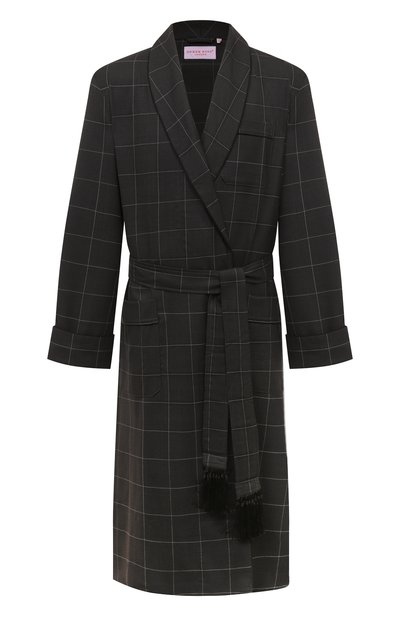 Мужской шерстяной халат DEREK ROSE, арт. 5515-Y0RK045