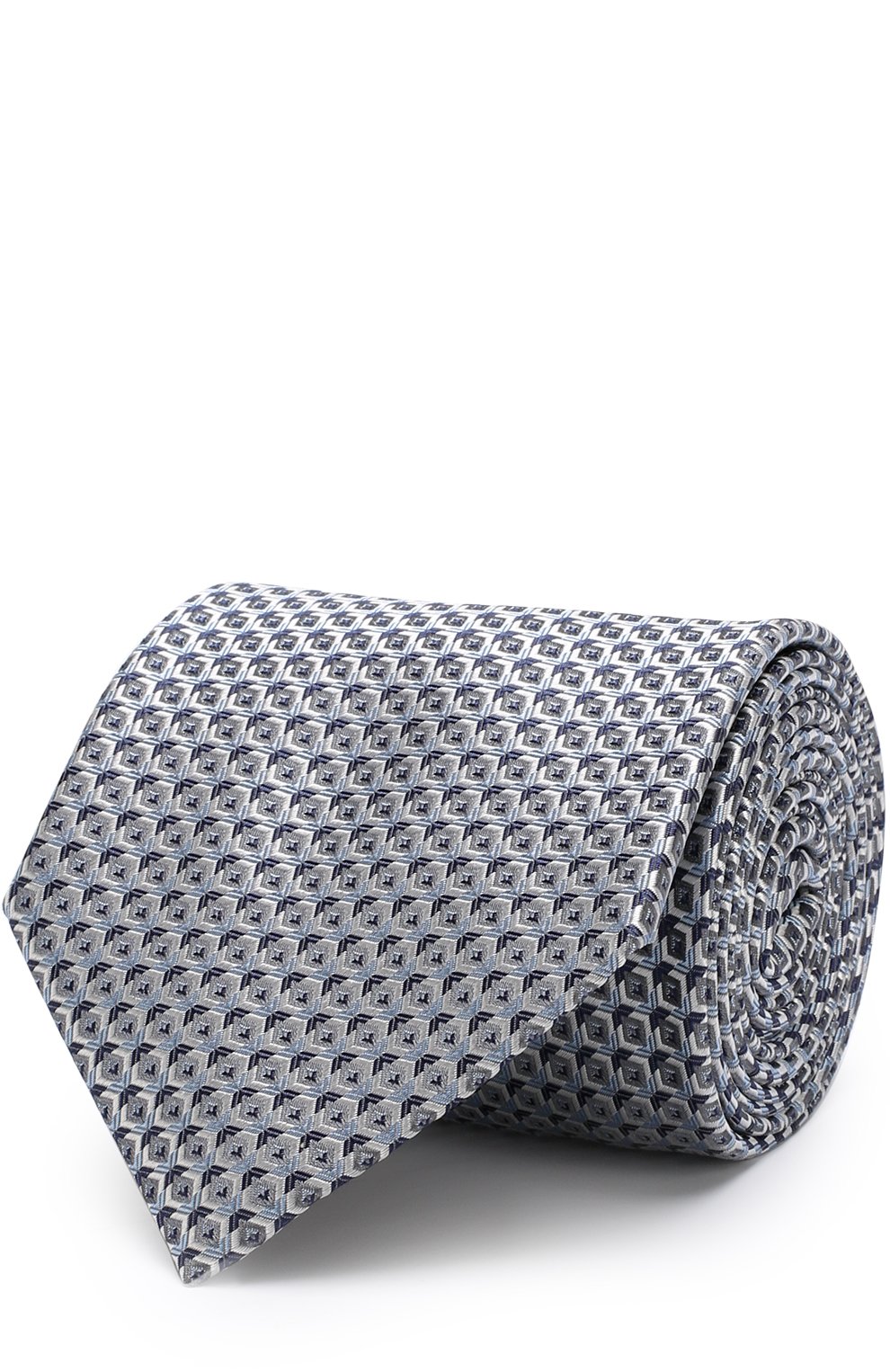 Шелковый галстук с узором BRIONI, арт. 062I00/P7466, фото 1