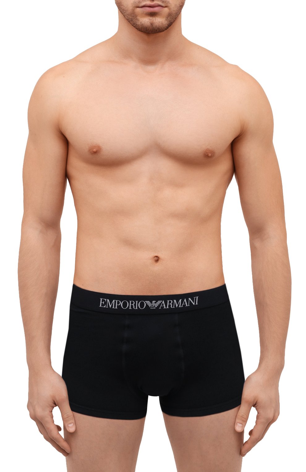 Комплект из двух хлопковых боксеров EMPORIO ARMANI, арт. 111613/CC722, фото 2