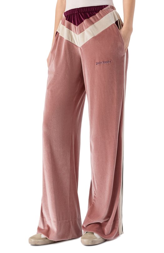 Брюки Palm Angels PWCJ038F25FAB001 Розовый  PWCJ038F25FAB001 Фото 3