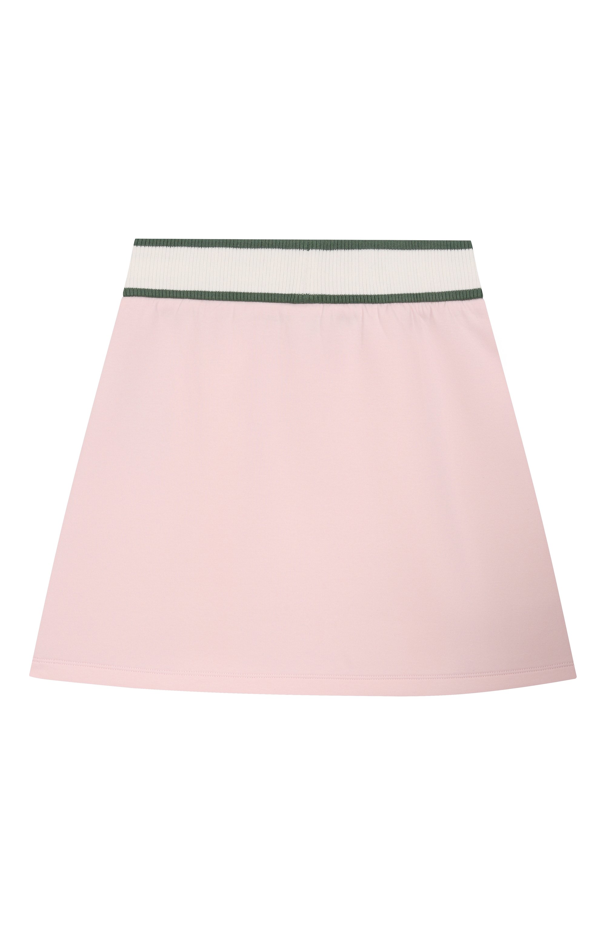 Хлопковая юбка EMPORIO ARMANI светло-розового цвета по цене 18900 руб., арт. EG000075/AF10126, фото 2 Хлопковая юбка EMPORIO ARMANI, арт. EG000075/AF10126, фото 2