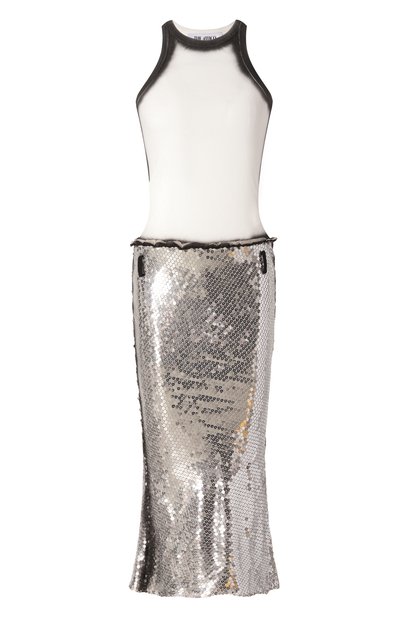 Женское хлопковое платье THE ATTICO, арт. 250WCW00180/MIX014SP