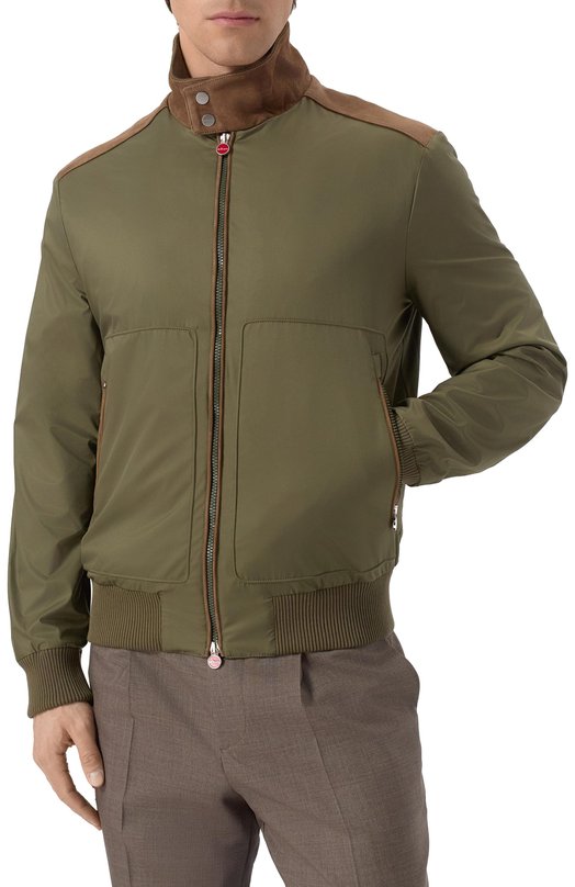 Бомбер Kiton UW2141V0834F04 Хаки  UW2141V0834F04 Фото 3