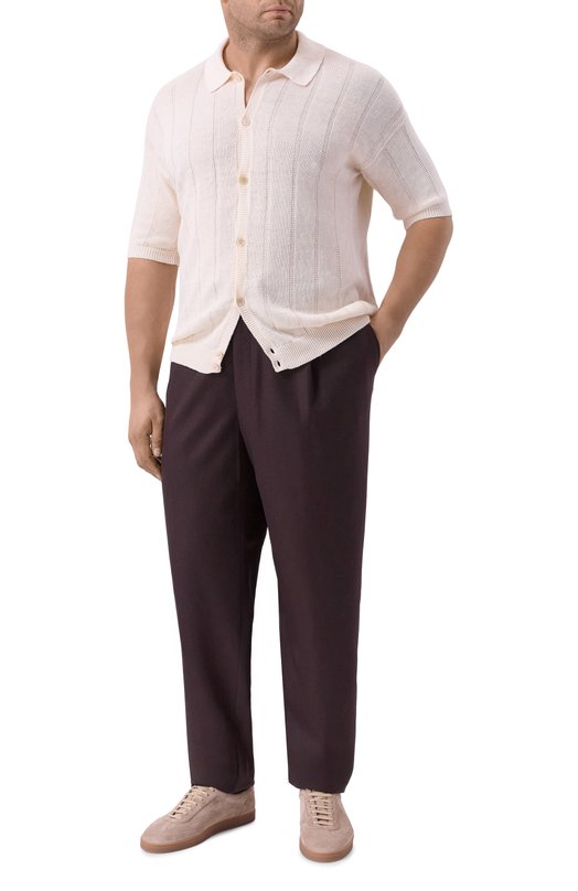 Кардиган изо льна и хлопка MVST MS60-1233-01MU Кремовый  MS60-1233-01MU Фото 2