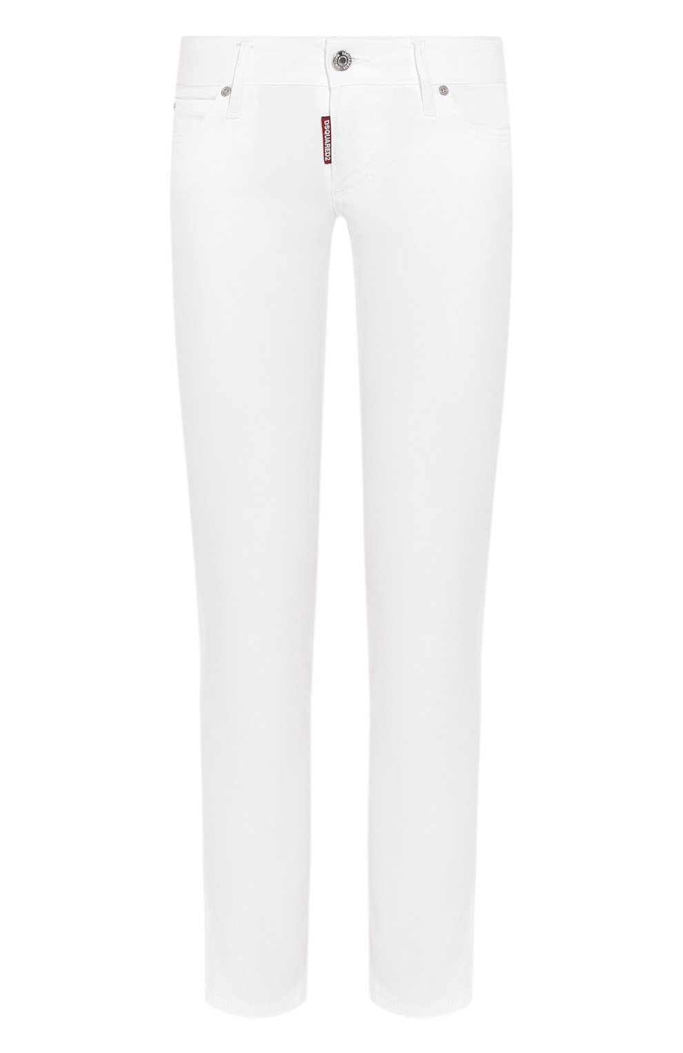 Джинсы DSQUARED2 белого цвета по цене 39950 руб., арт. S75LB0259/S39021, фото 1 Джинсы DSQUARED2, арт. S75LB0259/S39021, фото 1