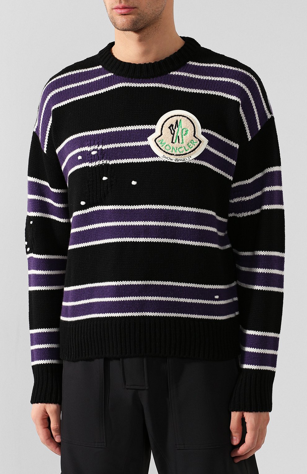 Свитер из смеси шерсти и кашемира 8 moncler palm angels MONCLER GENIUS, арт. E2-09L-90011-00-A9129, фото 3