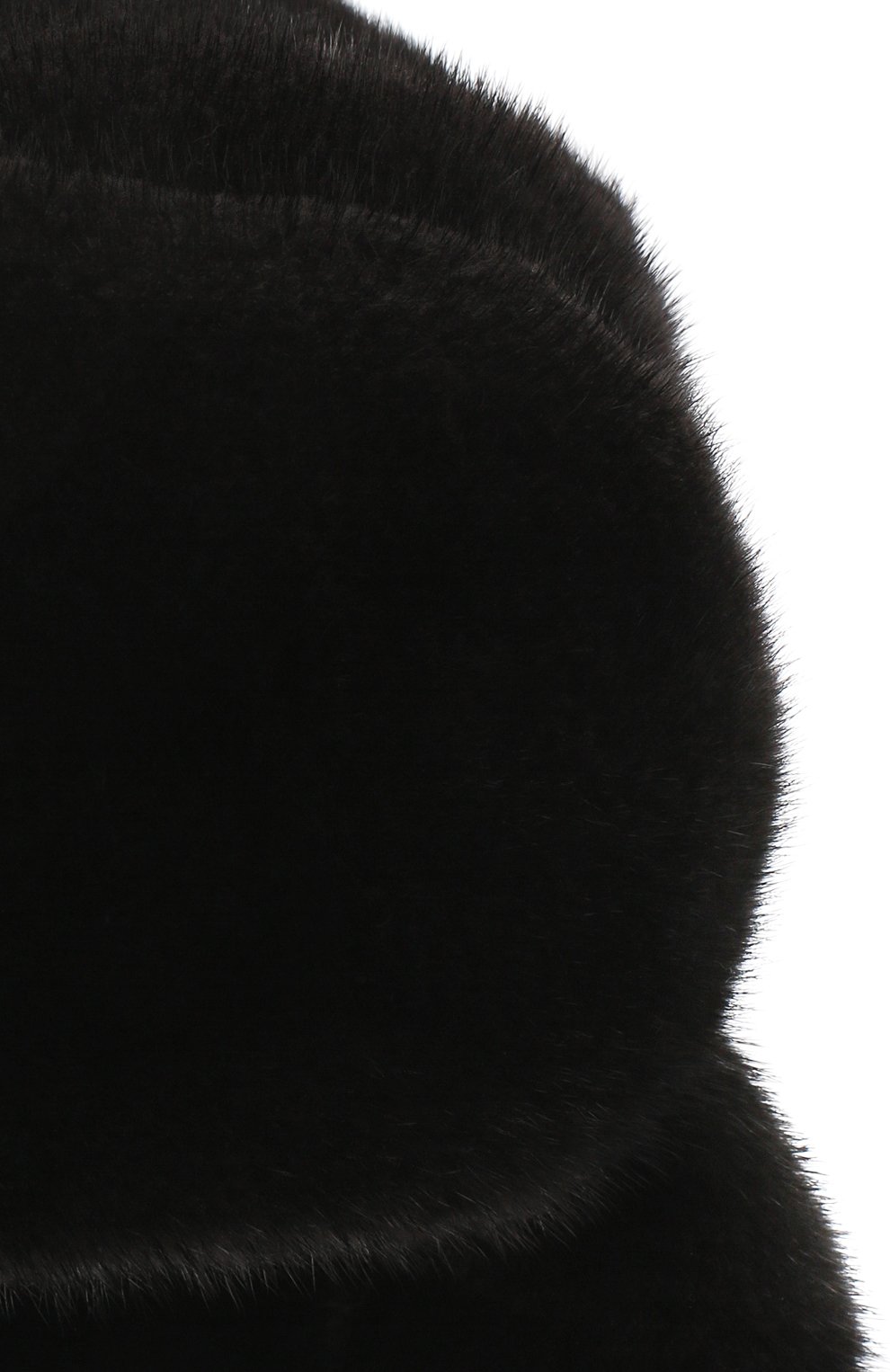 Шапка-ушанка из меха норки FURLAND черного цвета по цене 74220 руб., арт. 0012200110065600146, фото 3 Шапка-ушанка из меха норки FURLAND, арт. 0012200110065600146, фото 3