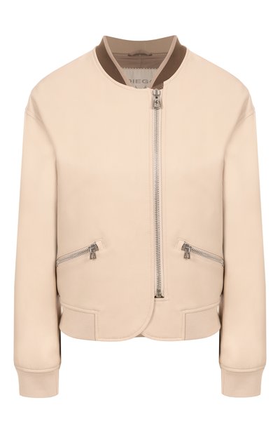 Женский кожаный бомбер DIEGO M, арт. 25EM-A101