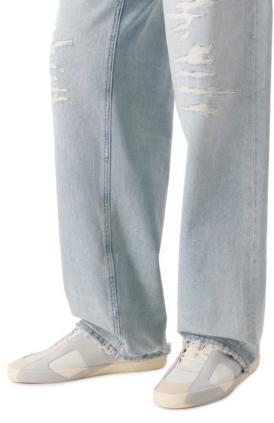 Кожаные кеды s-slante-d DIESEL, арт. Y03656/PR131, фото 3