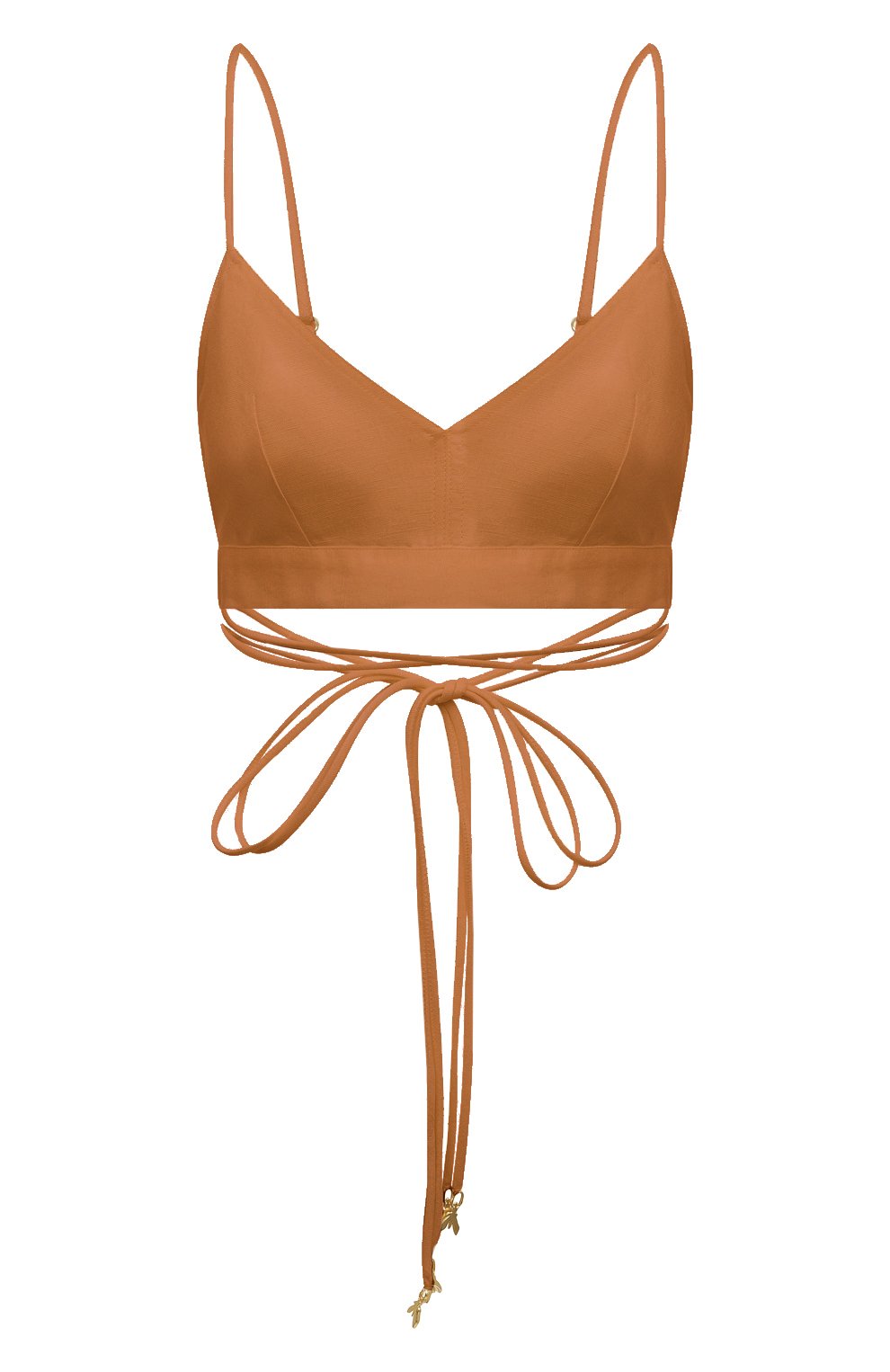 Бра-топ изо льна и вискозы PATRIZIA PEPE, арт. 2C1342_A052, фото 1