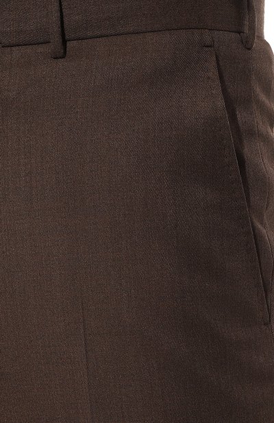 Шерстяные брюки ZEGNA, арт. 611F26A6/75TB12, фото 5