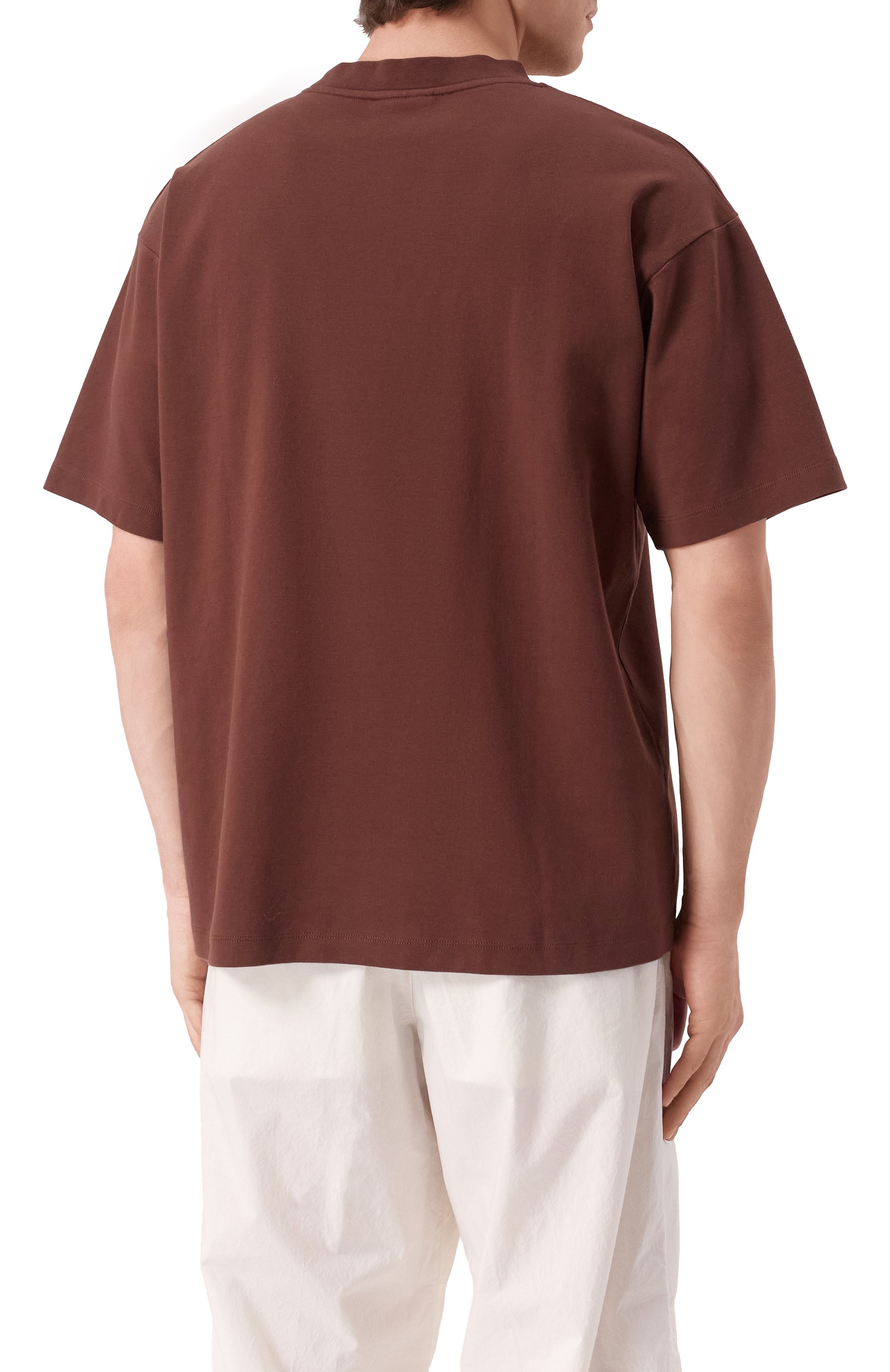 Хлопковая футболка DROLE DE MONSIEUR, арт. E-TS216-C0002-DBN, фото 4