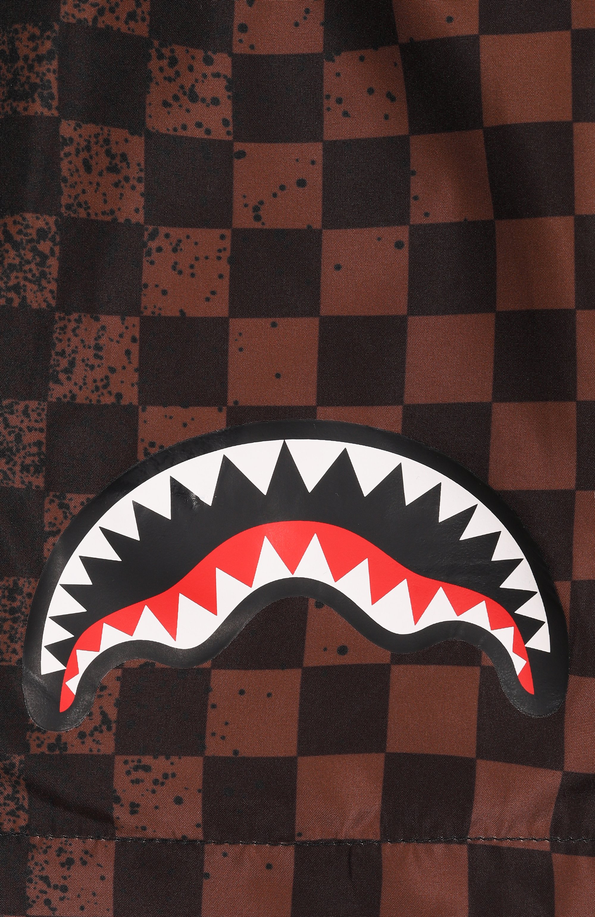 Плавки-шорты SPRAYGROUND, арт. SPY1469BLK/SPRAY SHARK IN PARIS BR0WN SWIM TRUNKS, фото 3