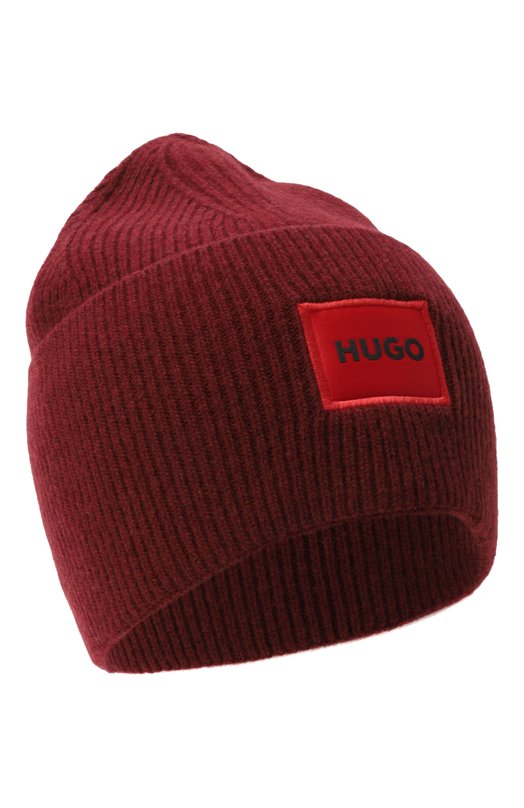 Шерстяная шапка HUGO 50496011 Бордовый 50496011