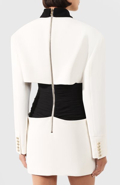 Платье из вискозы BALMAIN, арт. TF17733/V089, фото 4