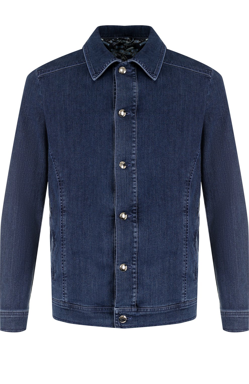 Джинсовая куртка на пуговицах ZILLI, арт. MCP-00228-EUDE1/R001, фото 1