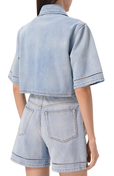 Джинсовая рубашка MSGM, арт. 3841MDE232X/257271, фото 4