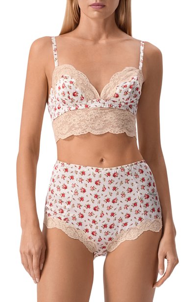 Женские трусы-шорты с завышенно й талией DOLCE & GABBANA, арт. 02E02T/0N0E3