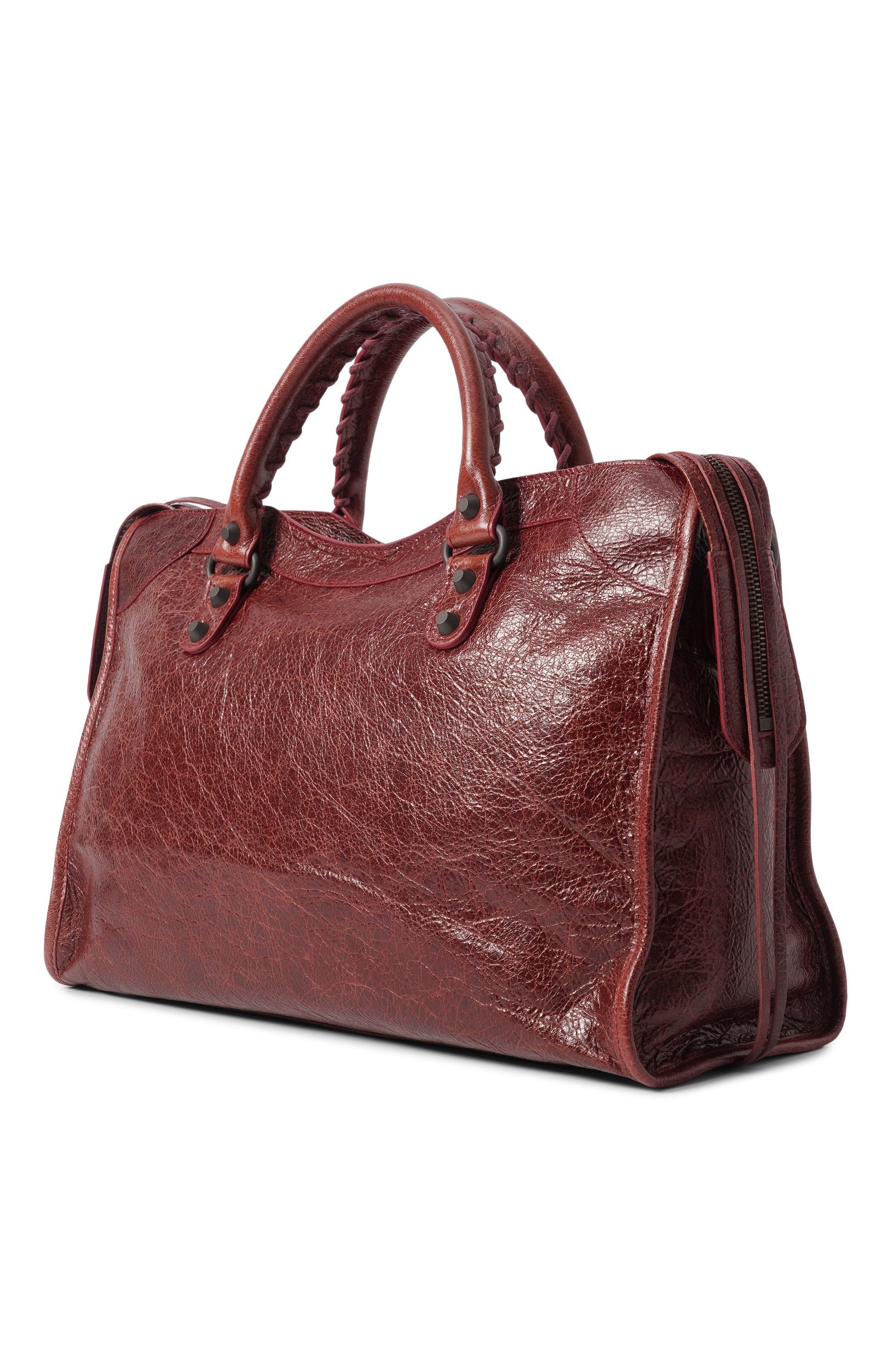 Сумка le city medium BALENCIAGA бордового цвета по цене 399500 руб., арт. 865760/2ACFH, фото 4 Сумка le city medium BALENCIAGA, арт. 865760/2ACFH, фото 4