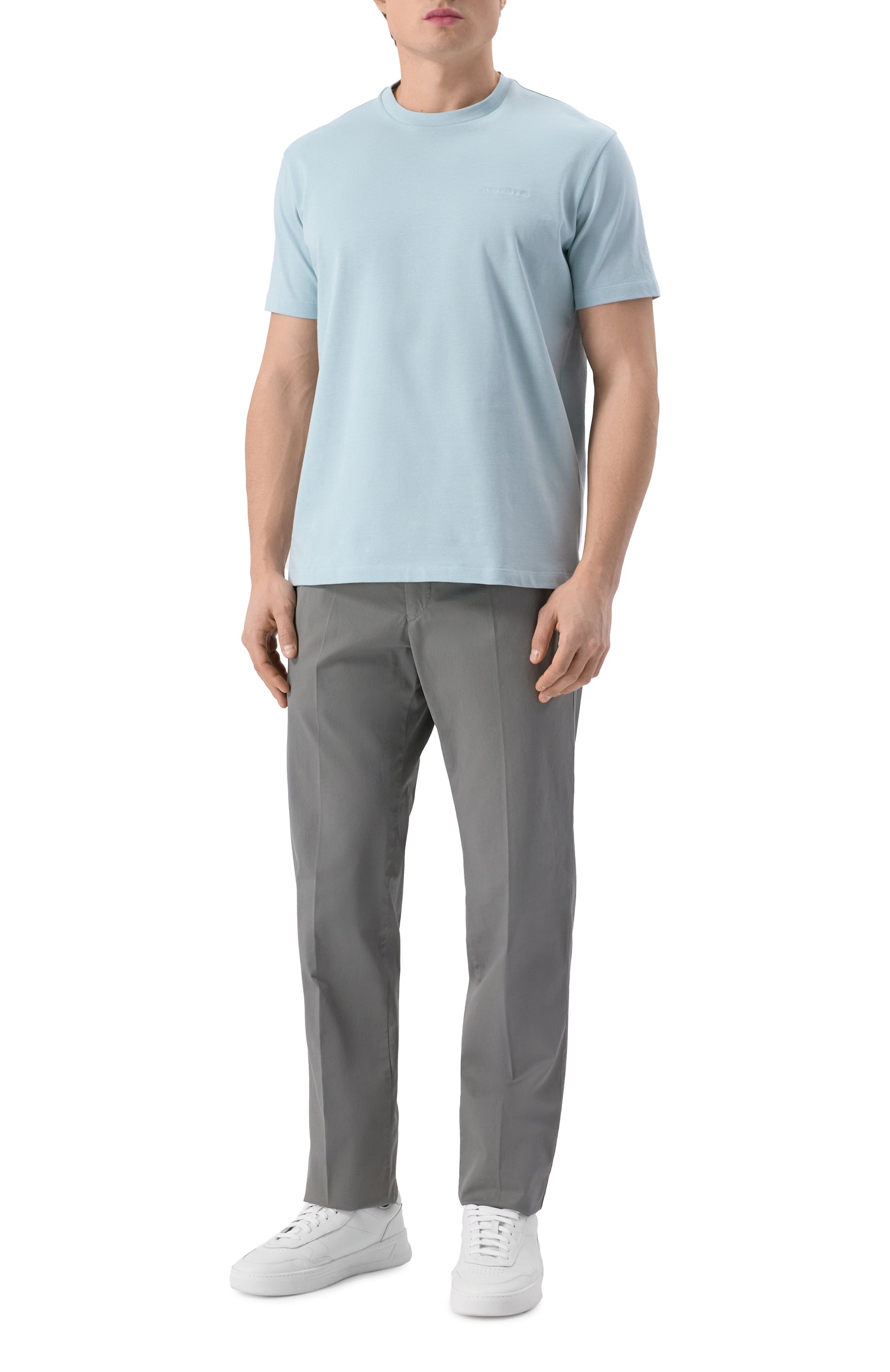 Хлопковая футболка PAUL&SHARK, арт. 25411047, фото 2