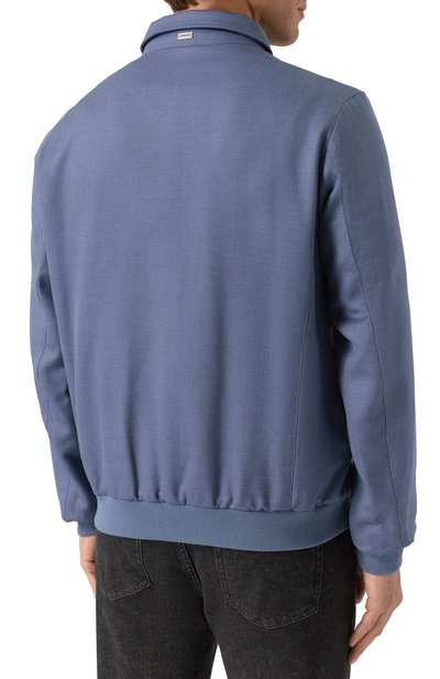 Бомбер из кашемира и шелка ZILLI, арт. APLU00M0336V00000_SET, фото 4