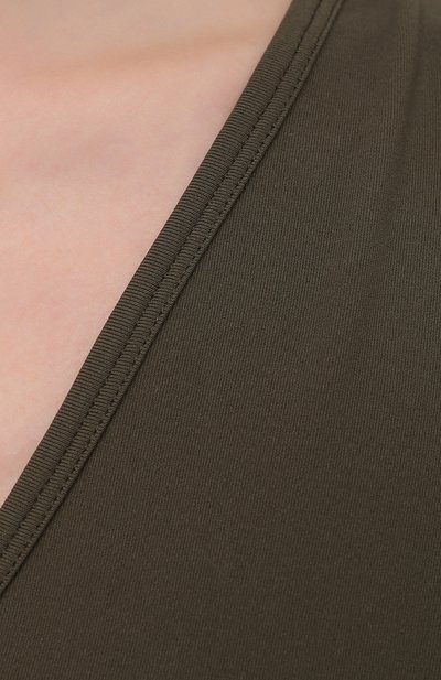 Топ HELMUT LANG хаки цвета по цене 15750 руб., арт. K10HW503, фото 5 Топ HELMUT LANG, арт. K10HW503, фото 5