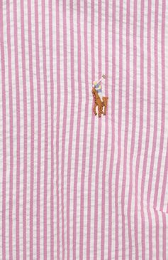 Детское хлопковое платье POLO RALPH LAUREN разноцветного цвета, арт. 313865290 | Фото 3 (Рукава: Длинные; Материал внешний: Хлопок; Девочки Кросс-КТ: Платье-одежда; Случай: Повседневный; Материал сплава: Проставлено; Драгоценные камни: Проставлено; Ростовка одежда: 7 лет | 122 см, 9 лет | 134 см)