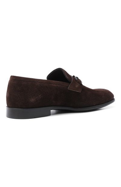 Замшевые лоферы FERRAGAMO, арт. 021669/789, фото 4