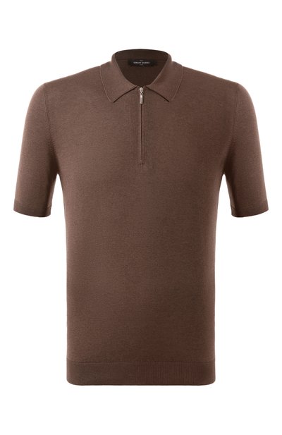 Мужская шелковое поло GRAN SASSO, арт. 43166/23503