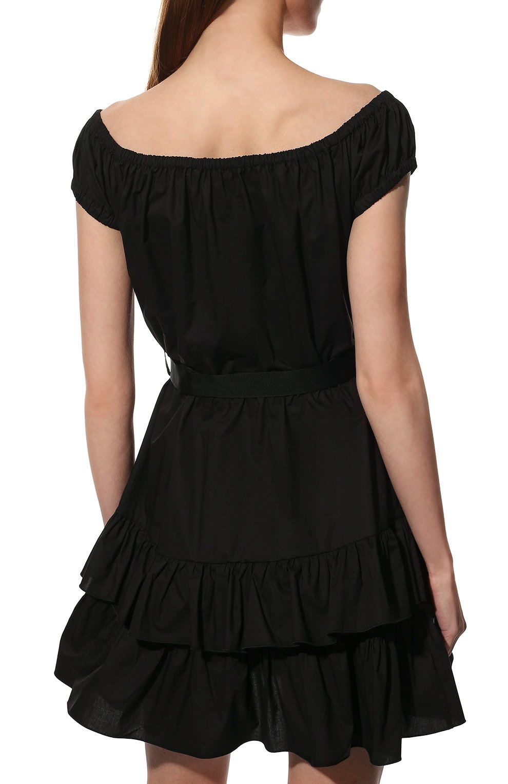 Хлопковое платье ERMANNO FIRENZE, арт. D40EQ 008E30, фото 4